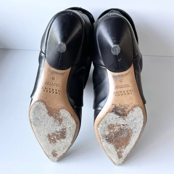Isabel Marant Edrik kitten heel scrunch boot - Picture 10 of 16